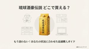 琉球酒豪伝説がどこで買えるか、ドン・キホーテやネット通販など状況に合わせた最適購入ガイドの表紙