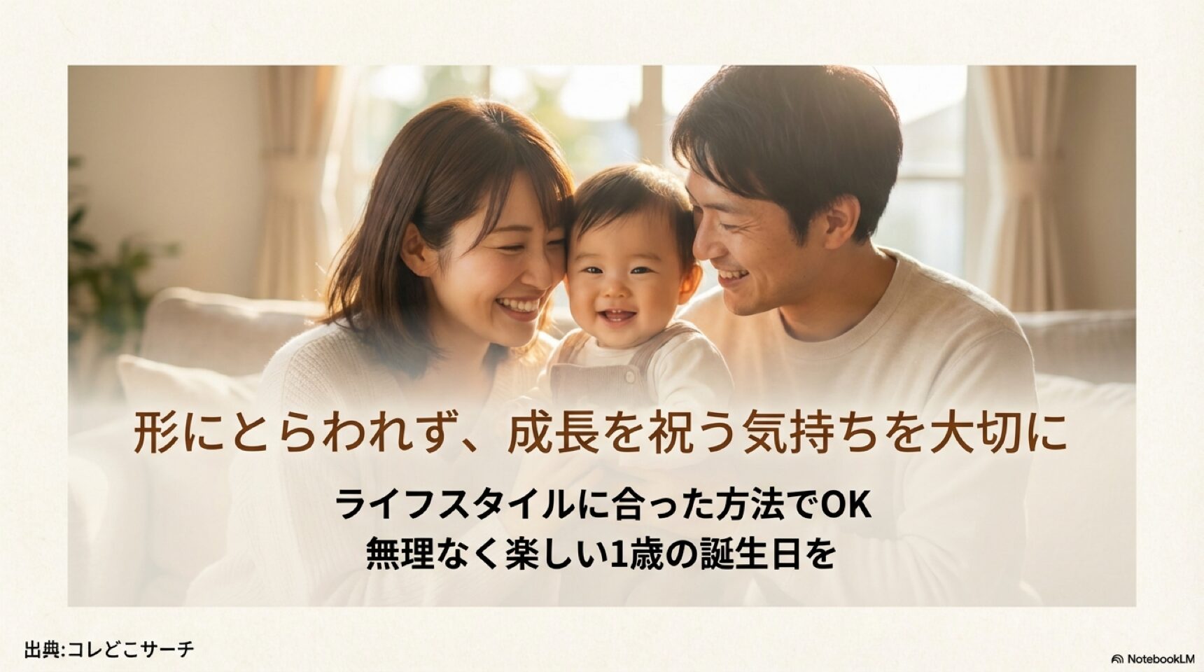 1歳の誕生日おめでとう!成長を祝う気持ちを大切に 1歳の誕生日おめでとう!成長を祝う気持ちを大切に