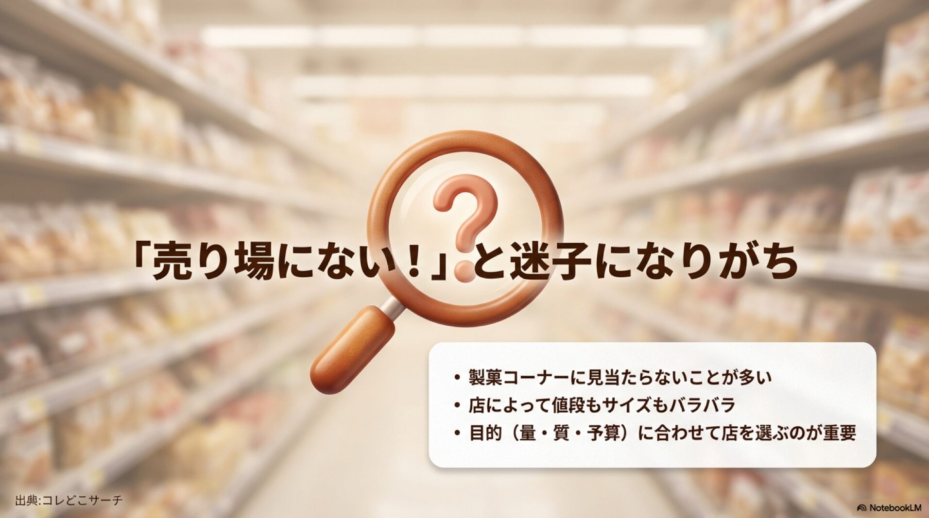 スーパーの製菓コーナーにアーモンドプードルが見当たらない時の悩み スーパーの製菓コーナーにアーモンドプードルが見当たらない時の悩み