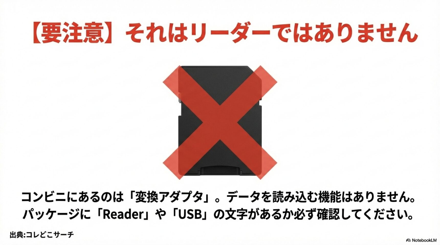 SDカードリーダーを買うならダイソーやセリアなどの100円ショップが正解