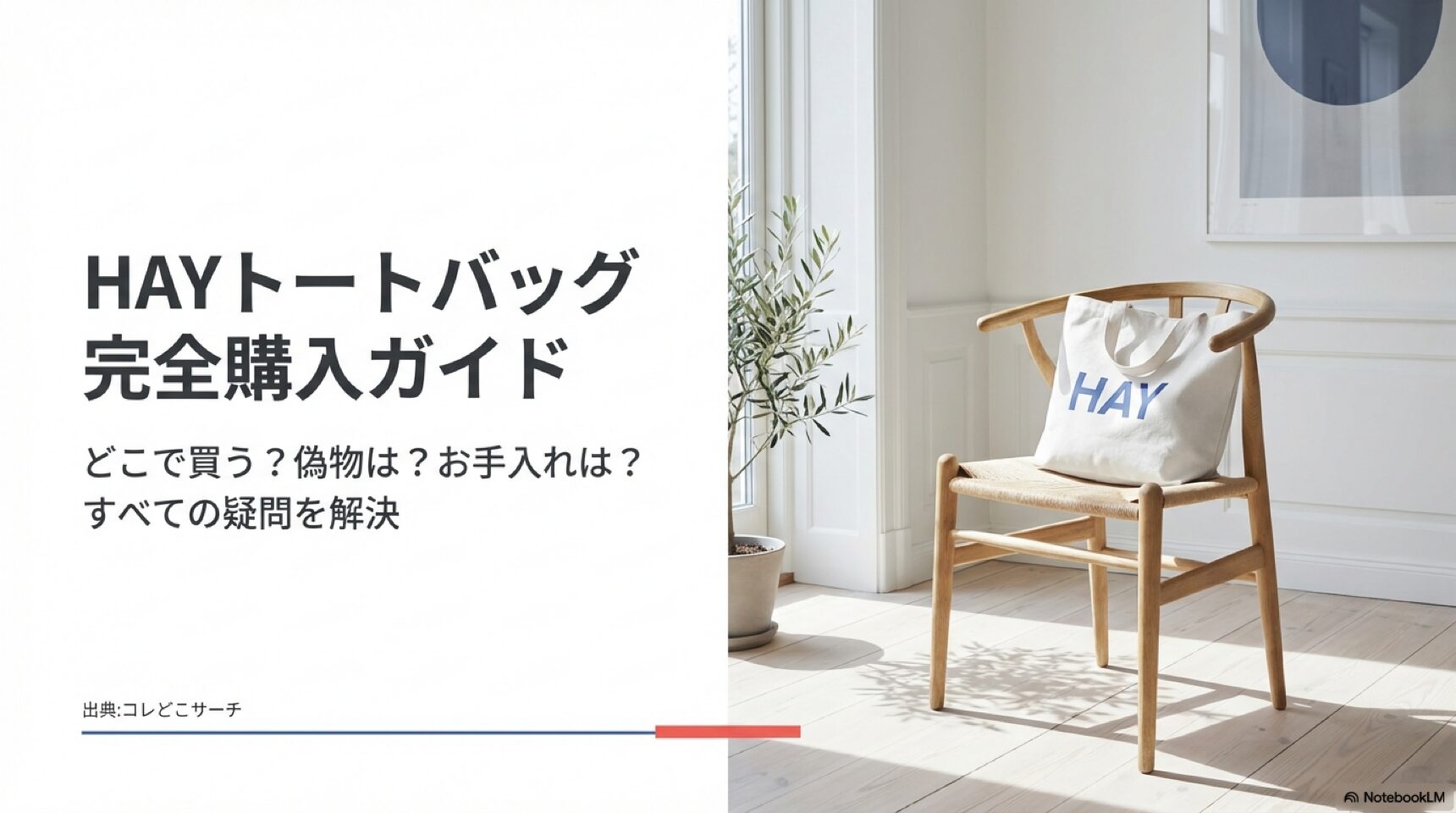 HAYトートバッグ完全購入ガイドの表紙画像